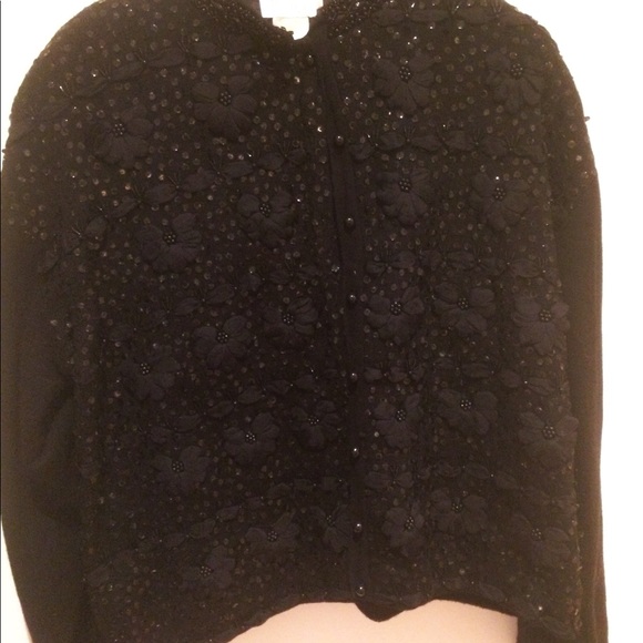 Sequinned Knit Bomber - Picture 2 of 4